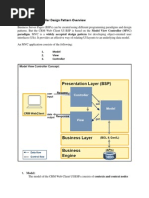 Model View Controller Design Pattern Overview