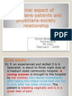 K5-Ethical Aspect of Physician-Patient and Physician-Society Relationship