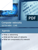 Computer Networks: SSTM Mba - Cab