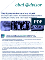 Global @dvisor: The Economic Pulse of The World