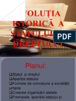 Evolutia Isorica a Dreptului Si Statului 2