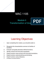 Transformation of Graphs: Rev.S08