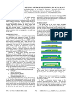 Wunnicke Small Low-Ohmic RF Mems Switches With Thin-Film Package Mems2011