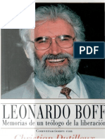 Boff, Leonardo - Memoria de Un Teologo de La Liberacion