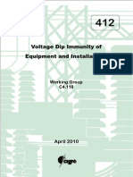 Voltage Dip Immunity of Equipment and Installation