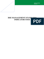 HSE Management Standards Indicator Tool