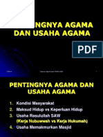 0 Pentingnya Agama Dan Usaha Agama