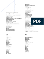 Verbs With Prepositions