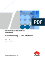 Troubleshooting - Layer 2 Network(V600R003C00_02)