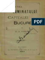 Cestiunea Luminatului Capitalei Bucuresci, B.G. Assan, 1894