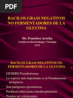 Bacilos Gram Negativos No Fermentadores de La Glucosa
