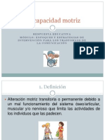 Discapacidad Motriz