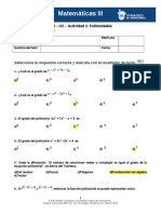 MIII - U3 - Actividad 2. Polinomiales