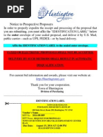 Melville Employment Center RFP