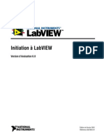 Initiation À Labview: Version D'Évaluation 6.0
