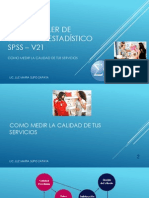 Curso Taller de Software Estadístico Spss - v21