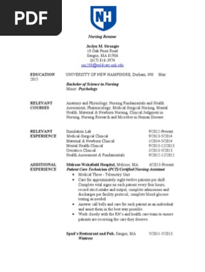 Nursing Resume