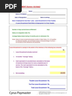 Download Leave Encashment - Tax Free Form by Paymaster Services SN23247479 doc pdf