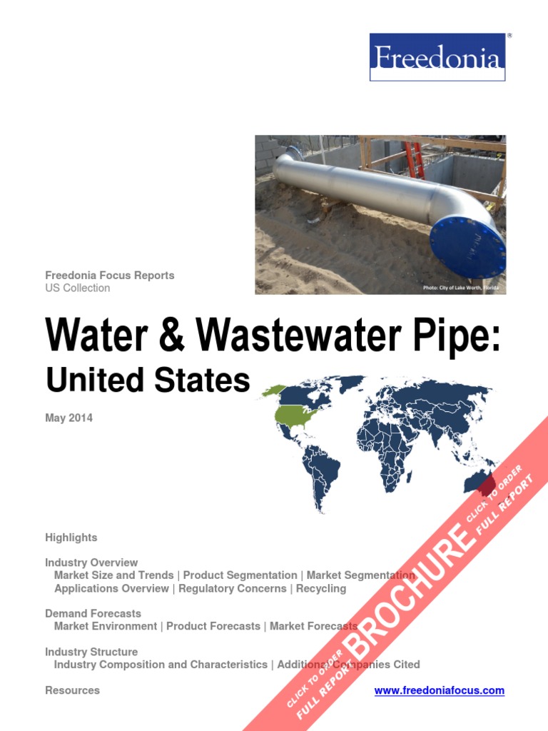 Water & Wastewater Pipe United States Pipe (Fluid Conveyance) Wastewater