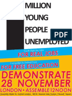 Million Young People Unemployed