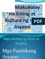 Ang Makukulay Na Sining at Kultura NG Mga