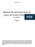 Manual de Ejercicios de Power Point