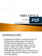 Medios de Transmisión Cableados Fibra Óptica