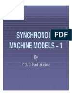 Synchronous Machine Models - 1: by Prof. C. Radhakrishna