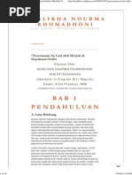 Download Pencemaran Air Laut Oleh Minyak Di Kepulauan Seribu _ Muslikha Nourma Rhomadhoni by Syahrul Anwar SN232484043 doc pdf