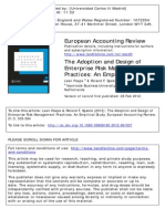 European Accounting Review: To Cite This Article: Leen Paape & Roland F. Speklé (2012) : The Adoption and Design of