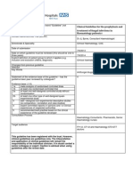 Prophylaxis and Management of Fungal Infections in Haematology Patients