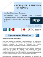Situacion Actual de La Pirateria en Mexico Saul Santoyo
