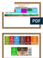 Class Schedule Sem 3, 13-14