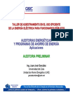 Auditoria Energetica Preliminar de Edificaciones Publicas en Venezuela - 2 Aplicaciones Ejemplo
