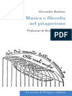 Musica E Filosofia Nel Pitagorismo 9788865420843 476138