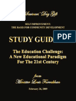 Nation of Islam - Study Guide 21 - Louis Farakhan