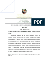 Historia Del Derecho Argentino Del Trabajo