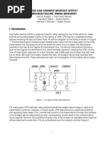 How Can Current Dropout Affect Breaker Failure Timing Margins?