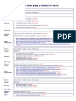 Relatório Dos Links para o Portal 3 Série