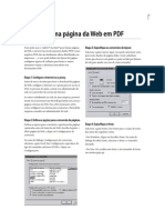 Converta Uma Página Da Web em PDF: Adobe Acrobat