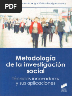 178434272 Metodologia de La Investigacion Social Tecnicas Innovadoras y Sus Aplicaciones
