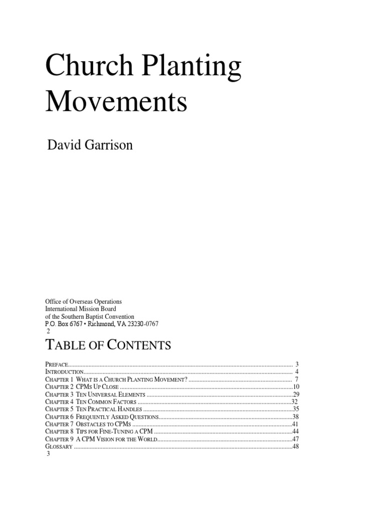 Church Planting Movements Pdf Church Planting Cambodia