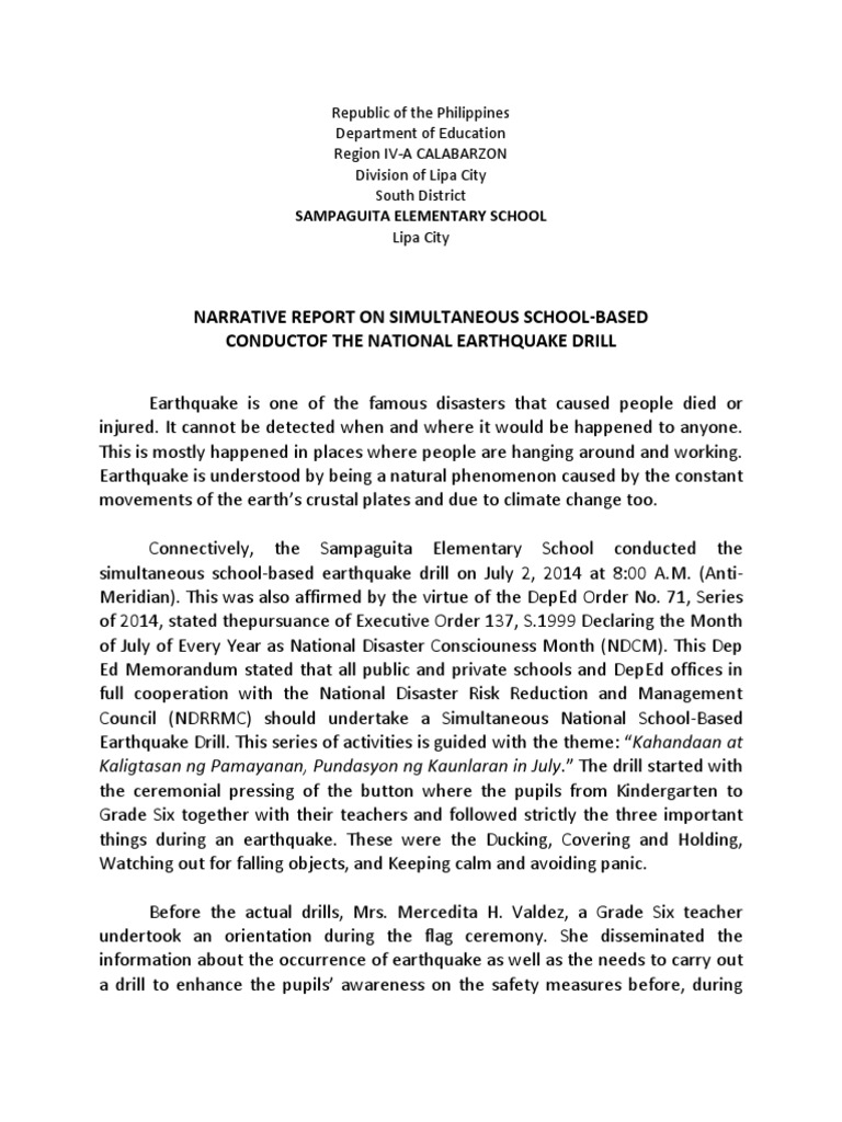 Short Essay On Earthquake In English • English Summary