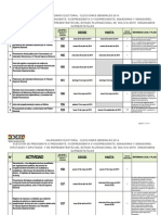 Calendario Electoral 2014