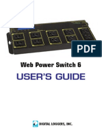 User'S Guide: Web Power Switch 6