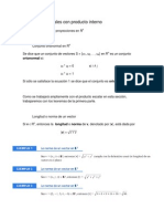 Espacios Vectoriales Con Producto Interno