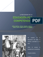 1 La Necesidad de La Educación Por Competencias