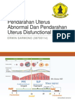 Pendarahan Uterus Abnormal Dan Pendarahan Uterus Disfunctional