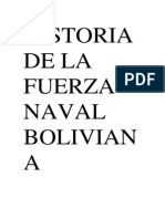 Historia de La Fuerza Naval Boliviana