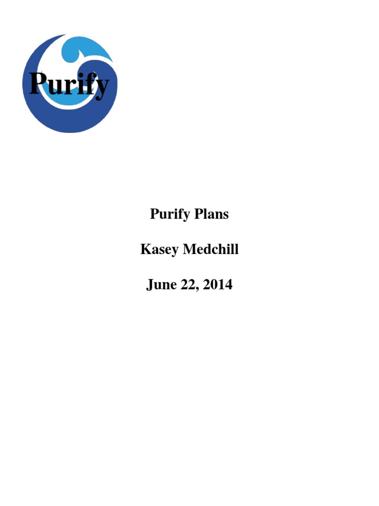 Purify Business Plans Overview | PDF